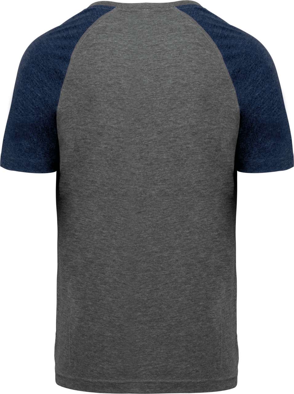 ADULT TRIBLEND TWO-TONE SPORTS SHORT-SLEEVED T-SHIRT - Image 9