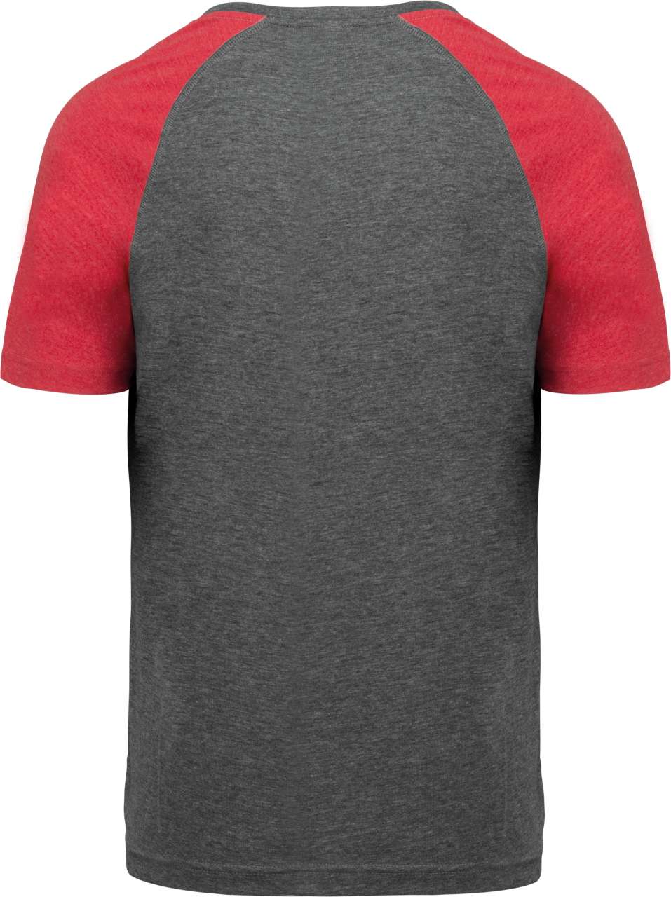 ADULT TRIBLEND TWO-TONE SPORTS SHORT-SLEEVED T-SHIRT - Image 2