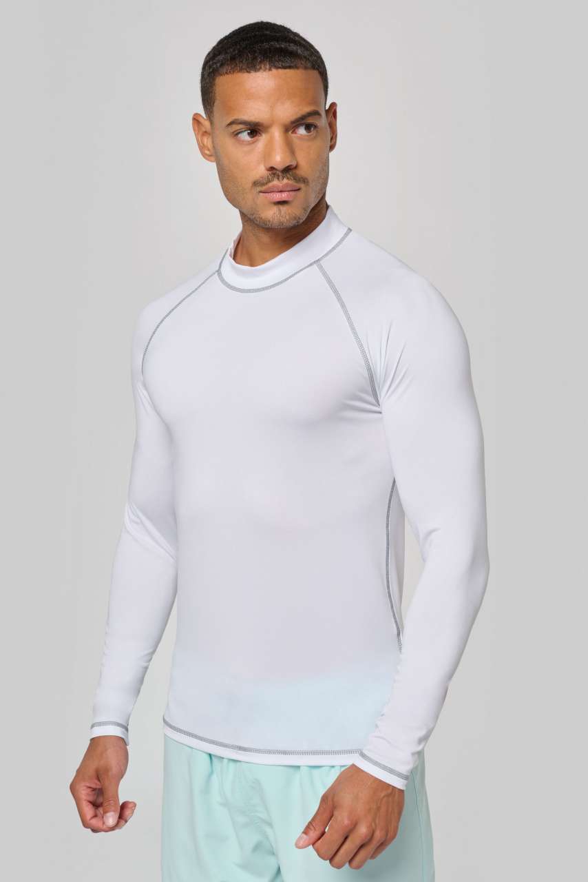 MEN'S TECHNICAL LONG-SLEEVED T-SHIRT WITH UV PROTECTION - Image 2