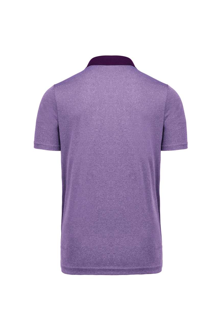 ADULT SHORT-SLEEVED MARL POLO SHIRT - Image 6