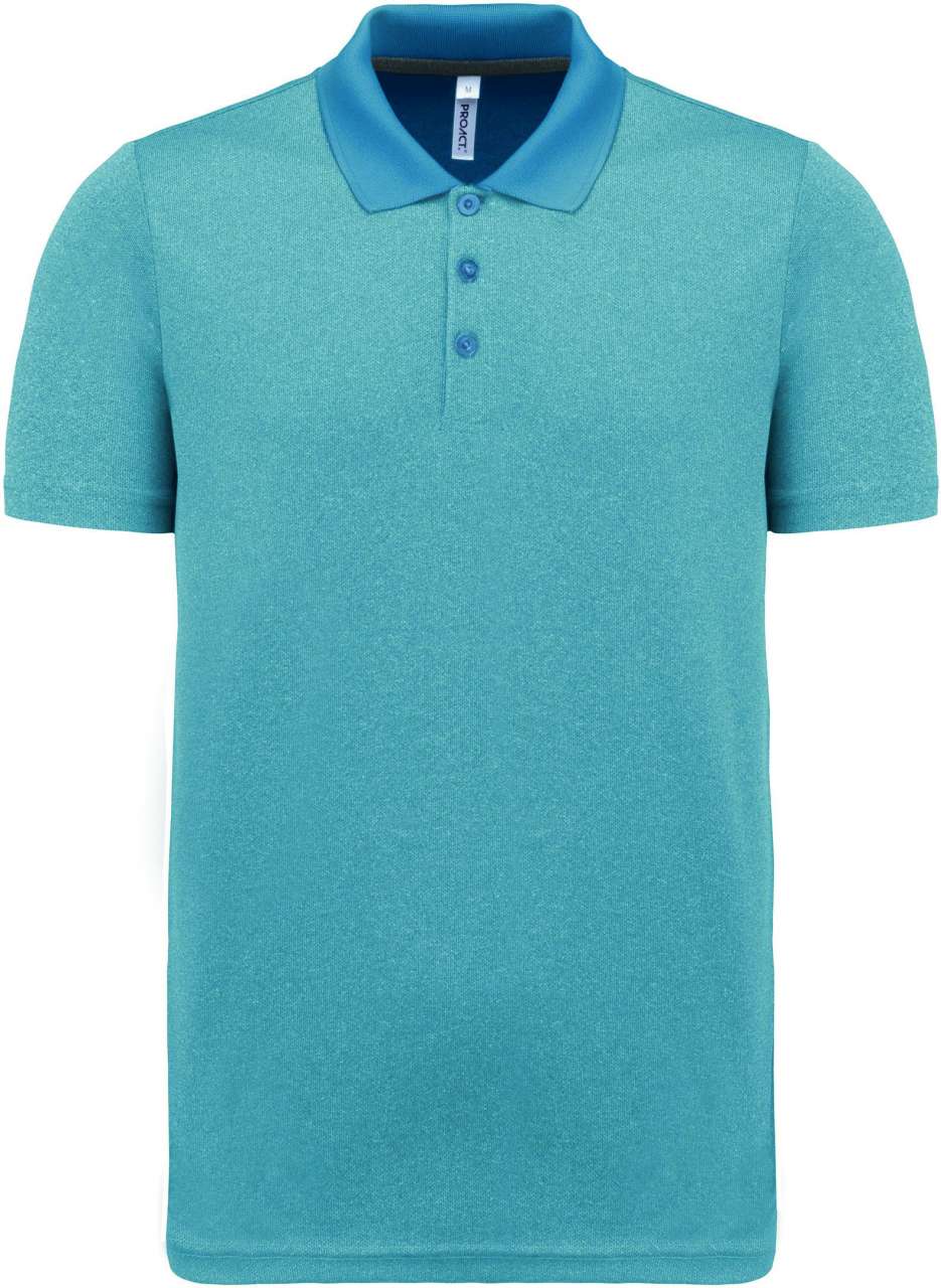 ADULT SHORT-SLEEVED MARL POLO SHIRT - Image 2