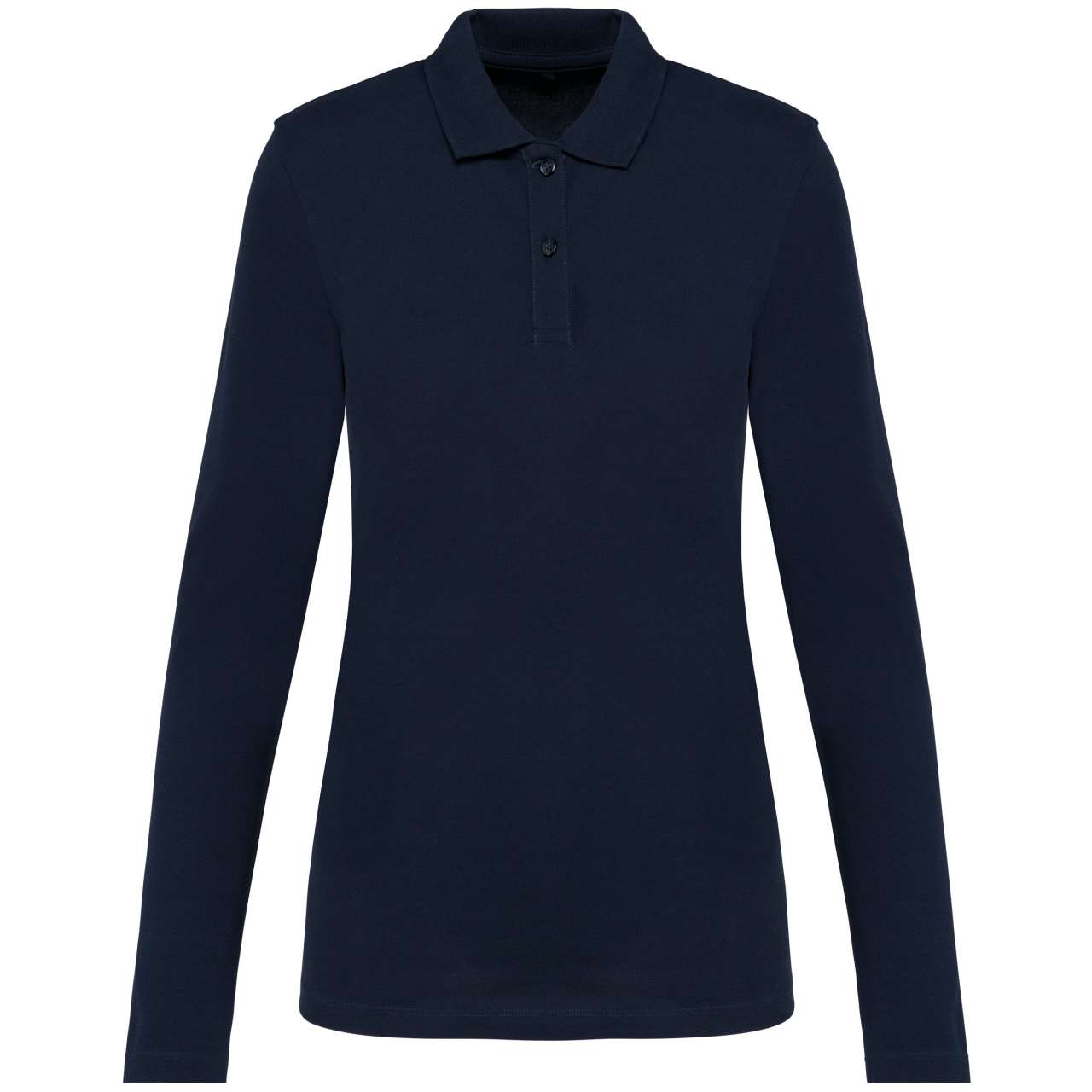 LADIES' LONG-SLEEVED SUPIMA® POLO SHIRT - Image 8