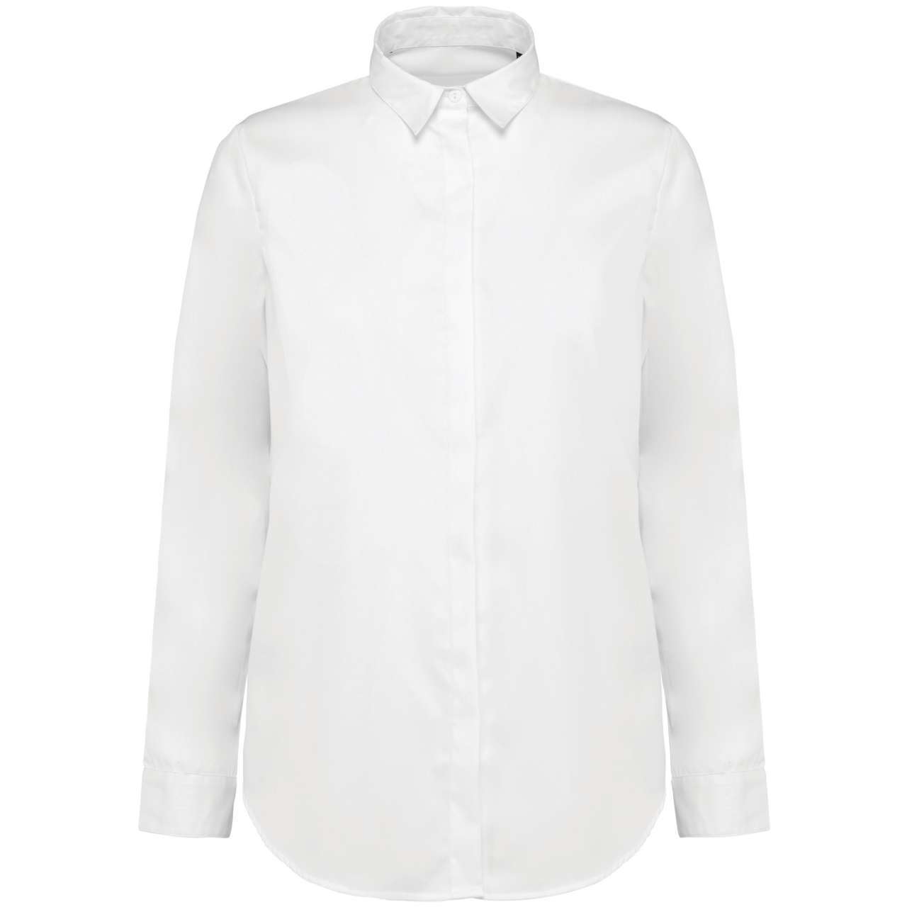 LADIES' LONG-SLEEVED TWILL SHIRT - Image 4