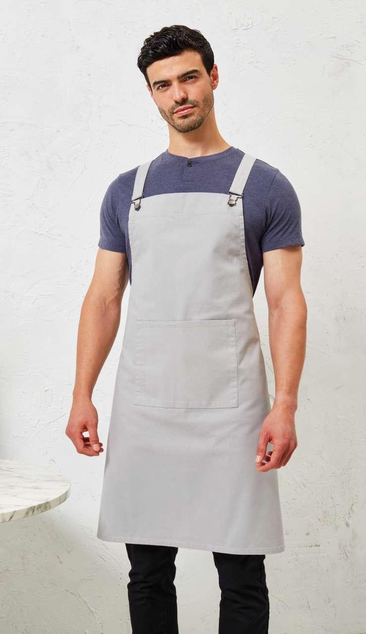 CROSS BACK ’BARISTA’ BIB APRON - Image 2