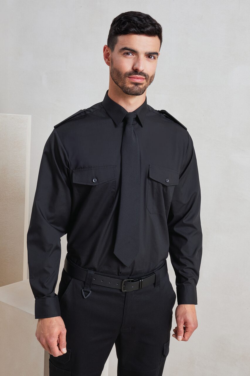MEN’S LONG SLEEVE PILOT SHIRT - Image 4