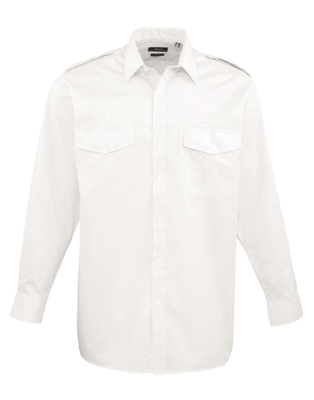 MEN’S LONG SLEEVE PILOT SHIRT - Image 5