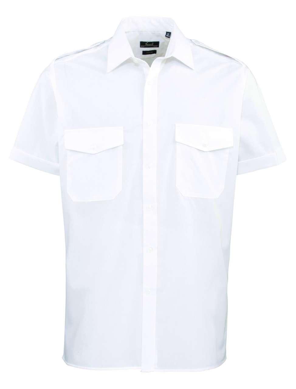 MEN’S SHORT SLEEVE PILOT SHIRT - Image 5