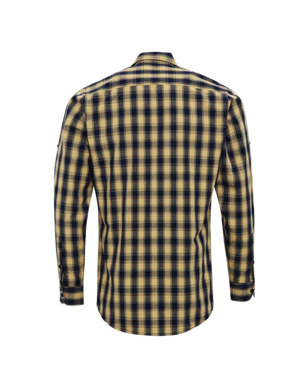 'MULLIGAN' CHECK - MEN'S LONG SLEEVE COTTON SHIRT - Image 4