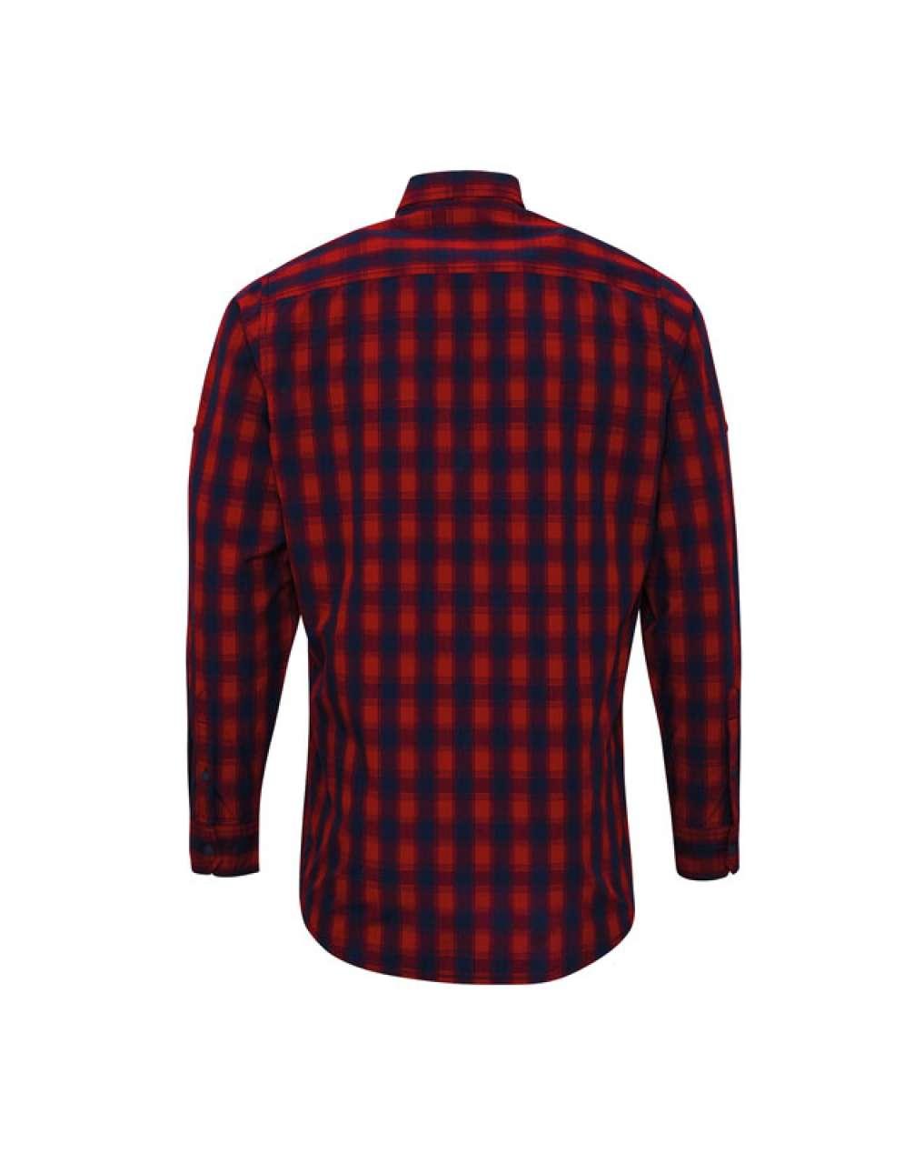 'MULLIGAN' CHECK - MEN'S LONG SLEEVE COTTON SHIRT - Image 5