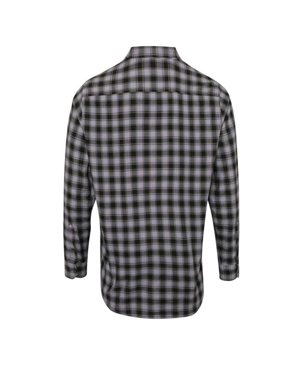 'MULLIGAN' CHECK - MEN'S LONG SLEEVE COTTON SHIRT - Image 12