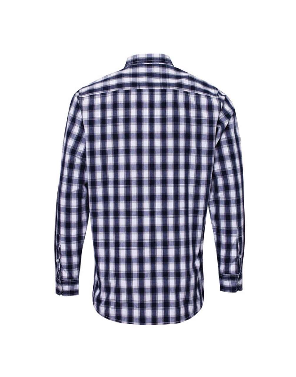 'MULLIGAN' CHECK - MEN'S LONG SLEEVE COTTON SHIRT - Image 2