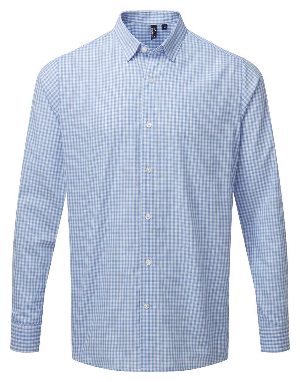 'MAXTON' CHECK MEN'S LONG SLEEVE SHIRT - Image 7