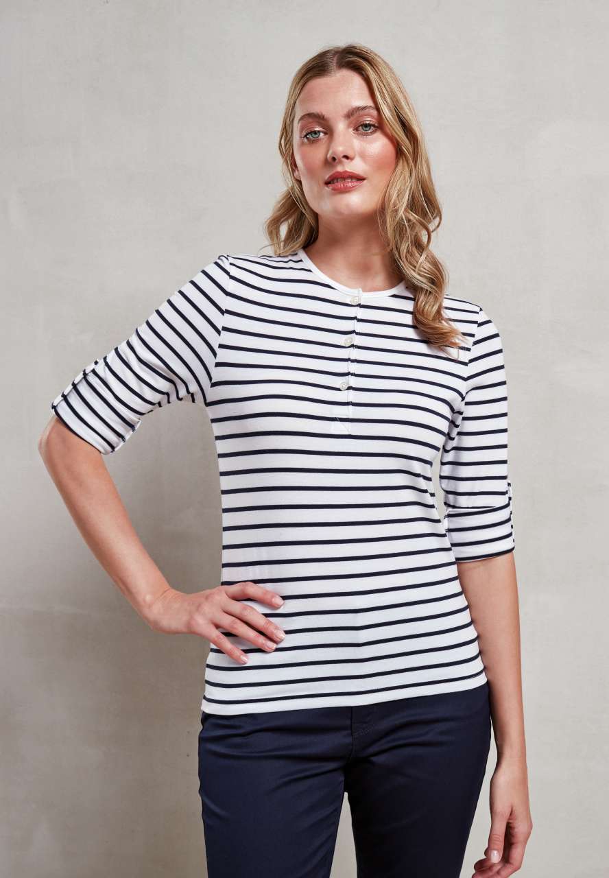 WOMEN'S LONG JOHN ROLL SLEEVE TEE - Image 17