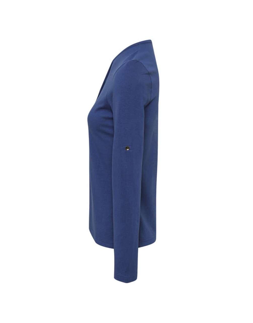 WOMEN'S LONG JOHN ROLL SLEEVE TEE - Image 7