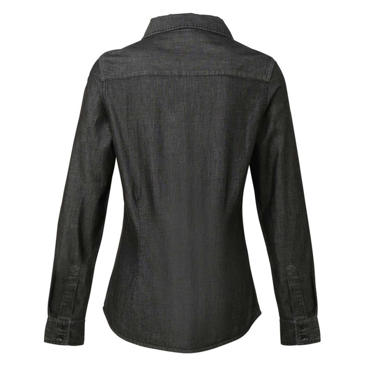 WOMEN'S JEANS STITCH DENIM SHIRT