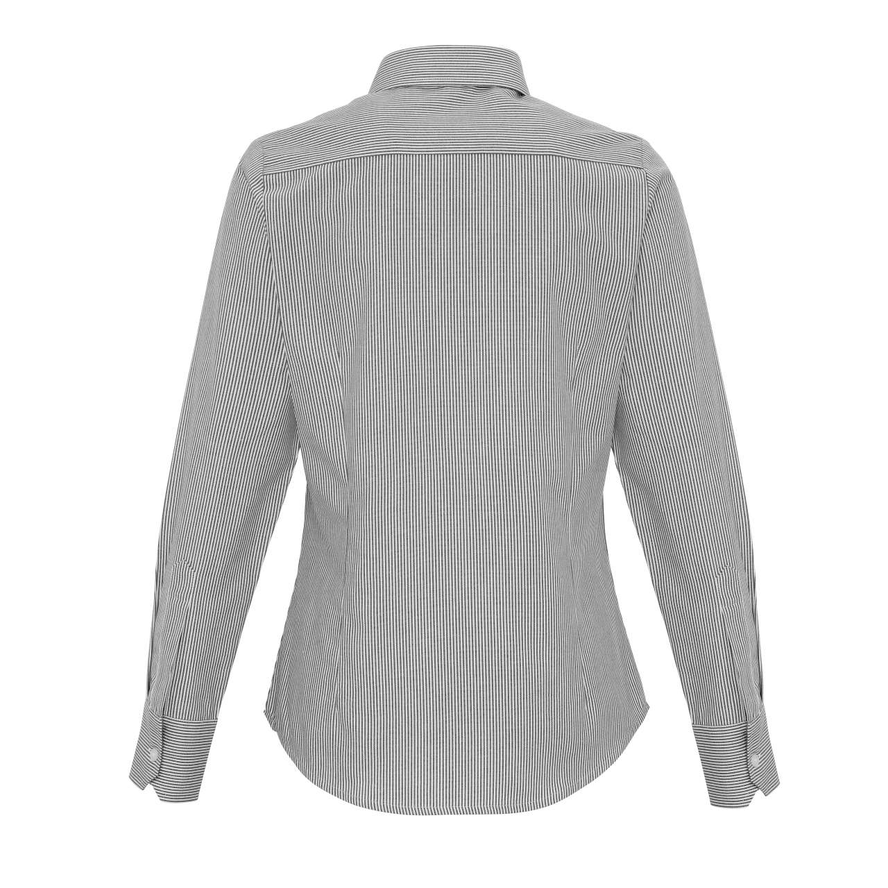 WOMEN'S COTTON RICH OXFORD STRIPES SHIRT - Image 4