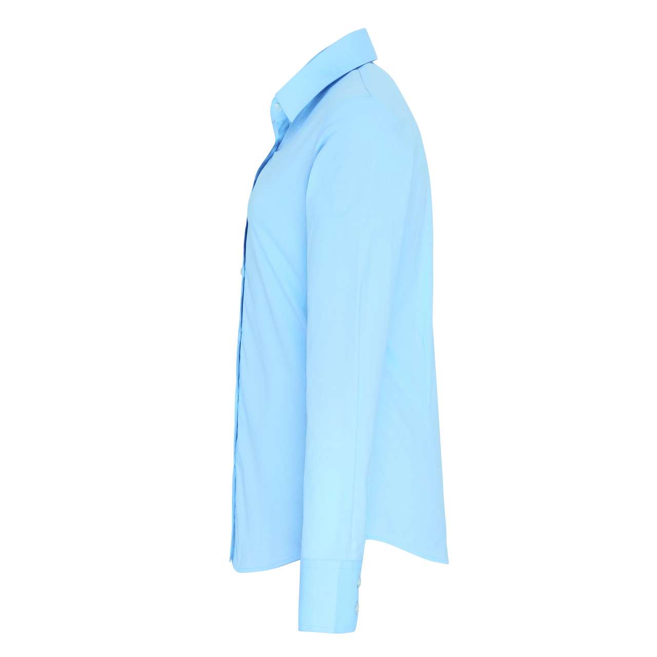 WOMEN'S STRETCH-FIT COTTON POPLIN LONG SLEEVE SHIRT - Image 5