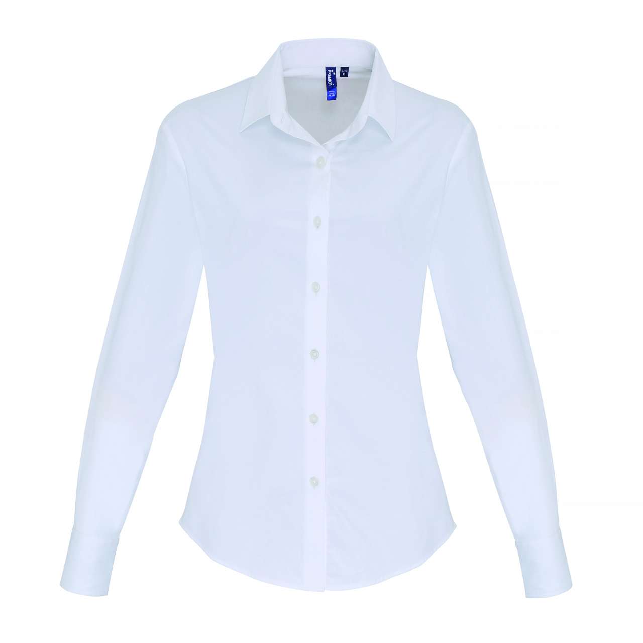 WOMEN'S STRETCH-FIT COTTON POPLIN LONG SLEEVE SHIRT - Image 4