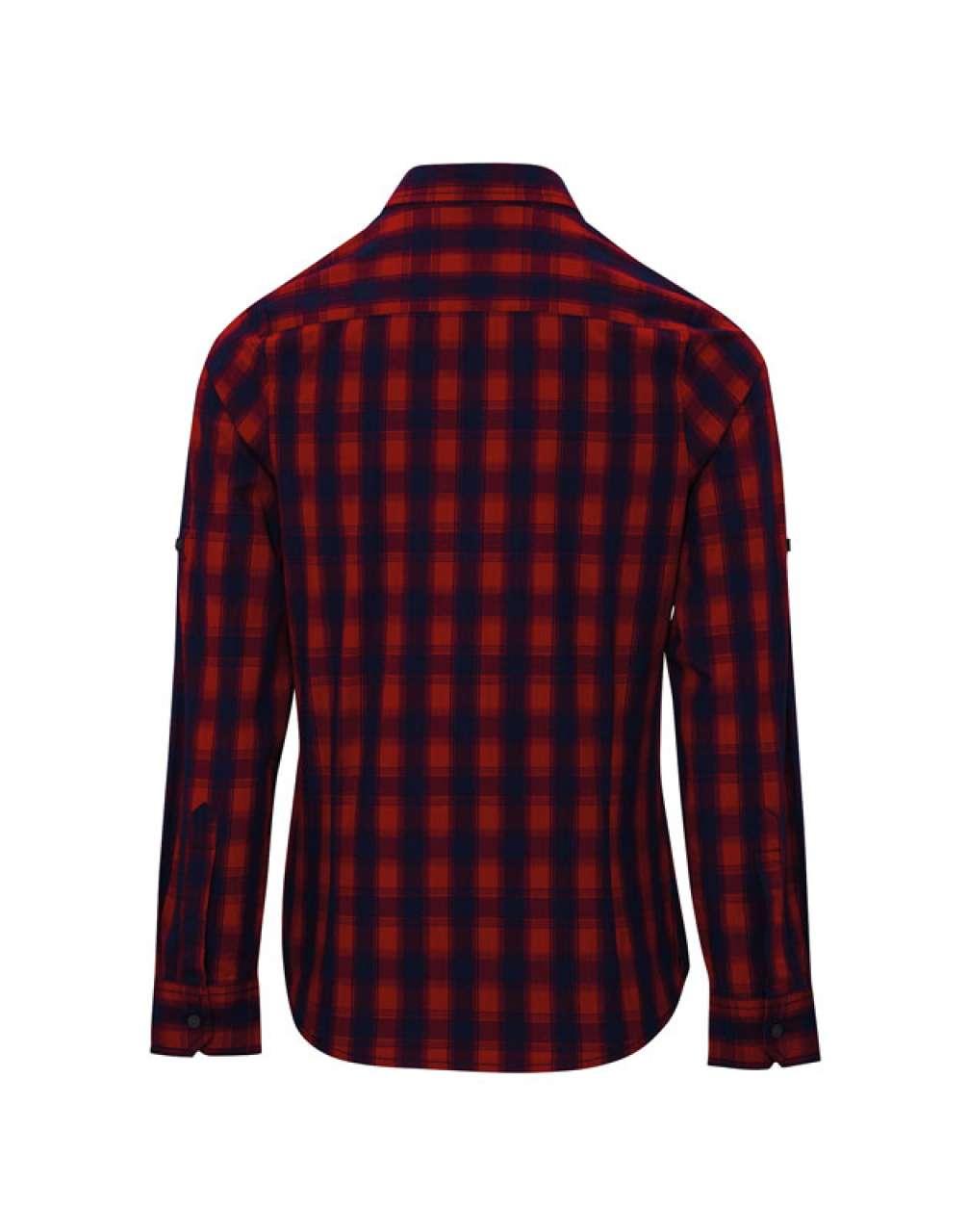 'MULLIGAN' CHECK - WOMEN'S LONG SLEEVE COTTON SHIRT - Image 4