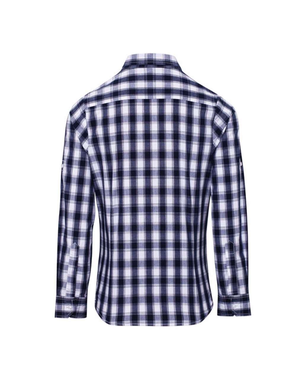 'MULLIGAN' CHECK - WOMEN'S LONG SLEEVE COTTON SHIRT - Image 11