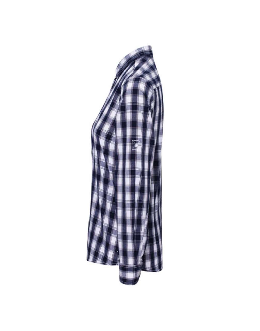 'MULLIGAN' CHECK - WOMEN'S LONG SLEEVE COTTON SHIRT - Image 3