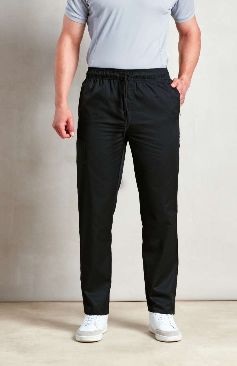 CHEF'S 'SLIM FIT' TROUSERS - Image 2