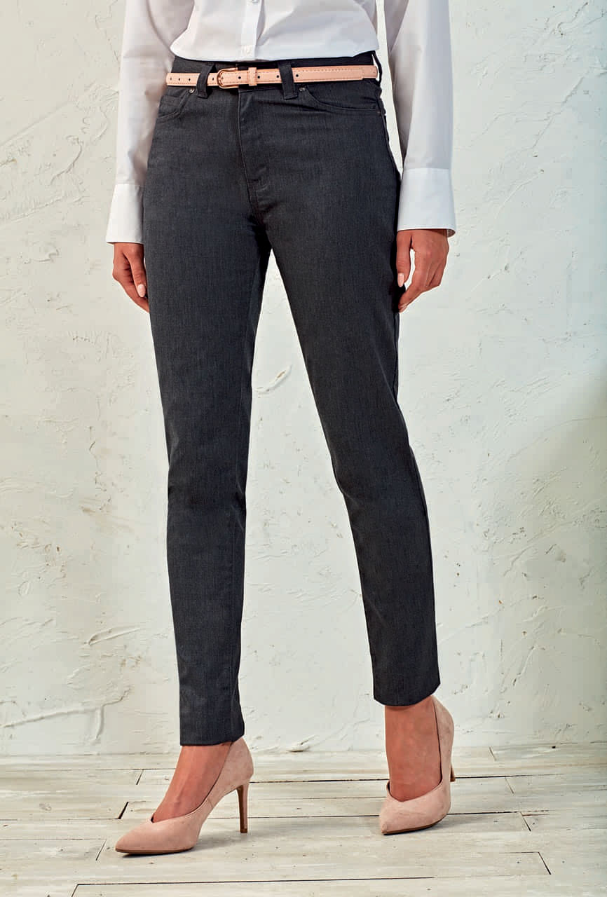 LADIES' PERFORMANCE CHINO JEANS - Image 5