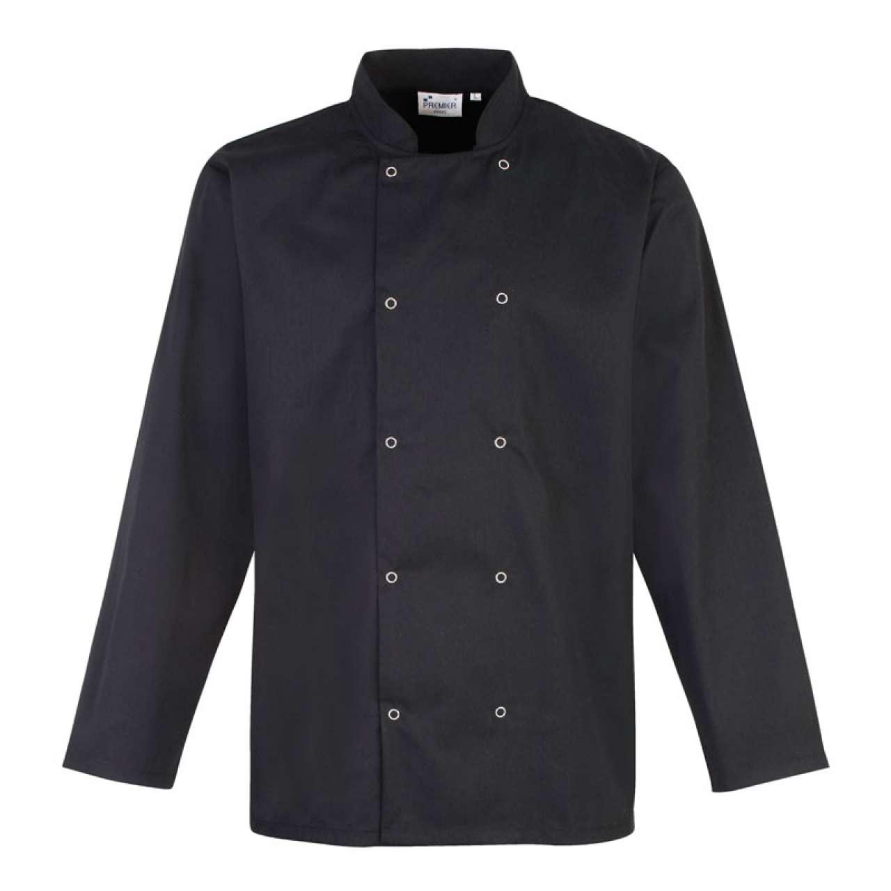 CHEF'S LONG SLEEVE STUD JACKET - Image 2