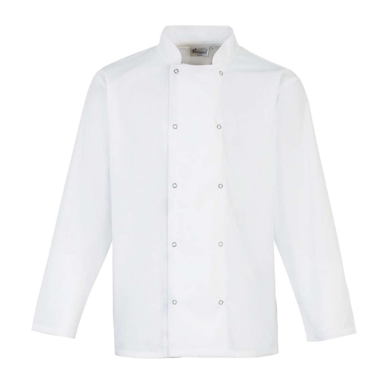 CHEF'S LONG SLEEVE STUD JACKET - Image 5