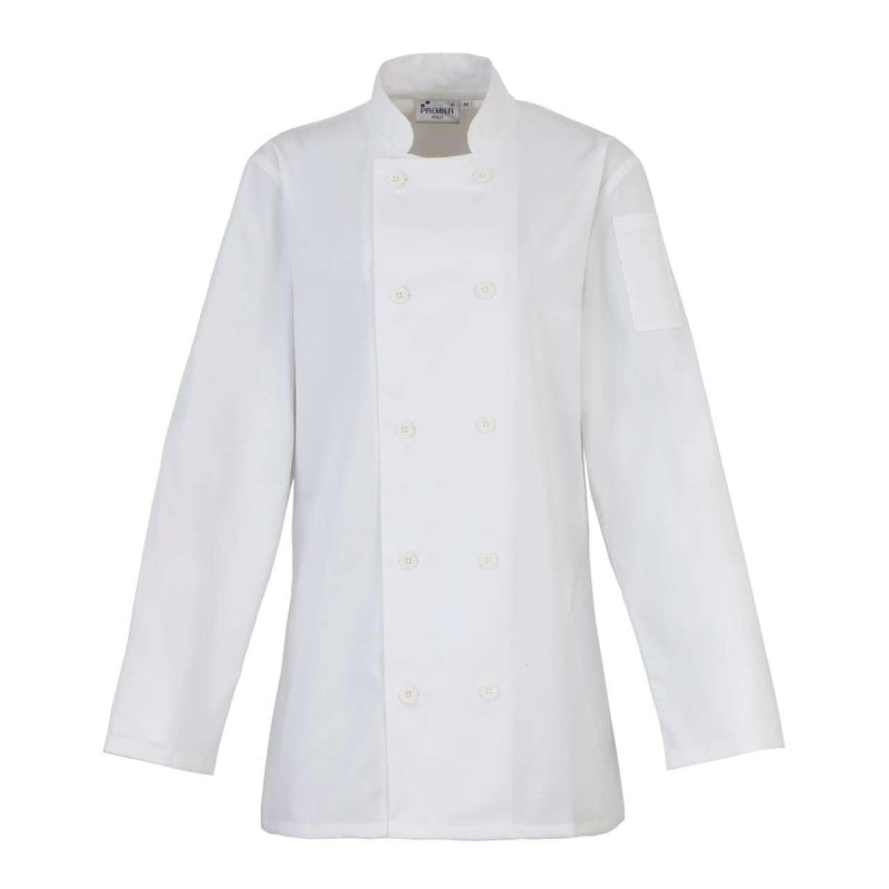 LADIES’ LONG SLEEVE CHEF’S JACKET - Image 2