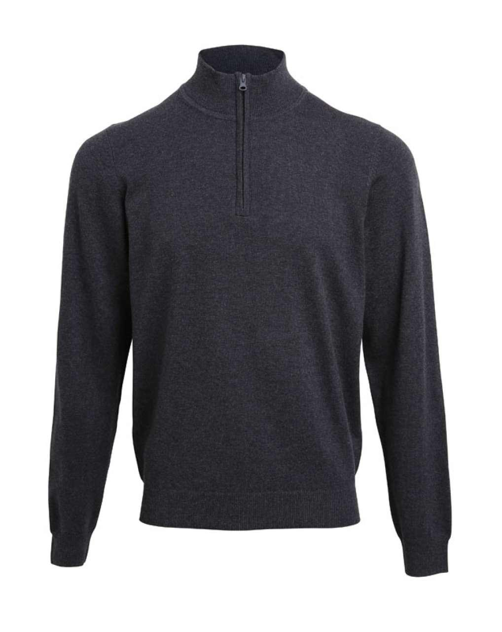 MEN'S QUARTER-ZIP KNITTED SWEATER - Image 9