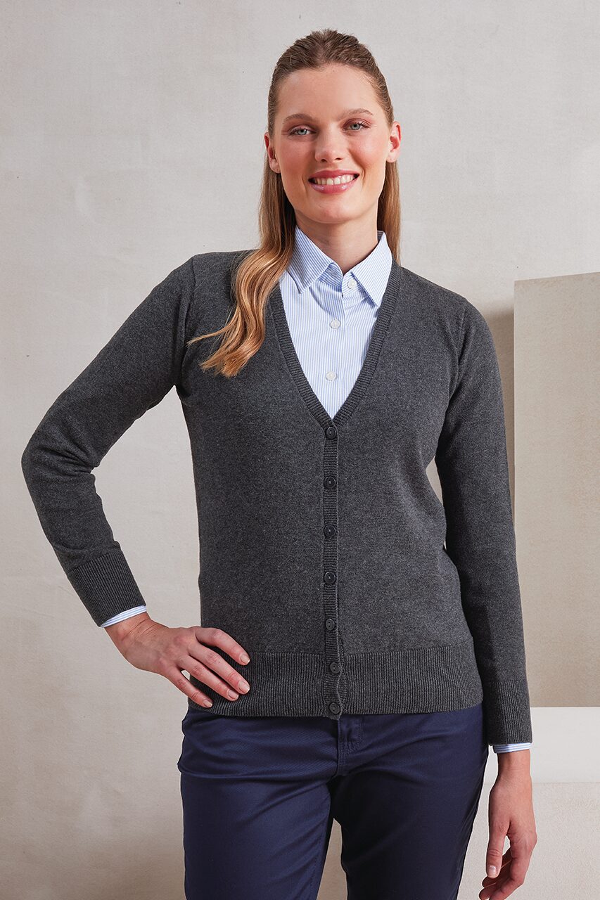 WOMEN'S BUTTON-THROUGH KNITTED CARDIGAN - Image 3
