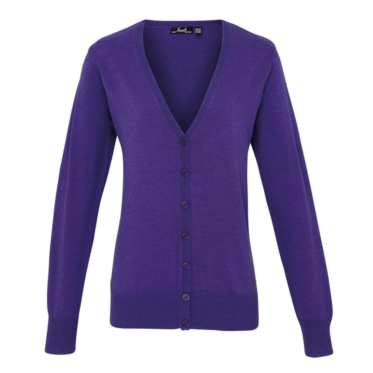 WOMEN'S BUTTON-THROUGH KNITTED CARDIGAN - Image 6