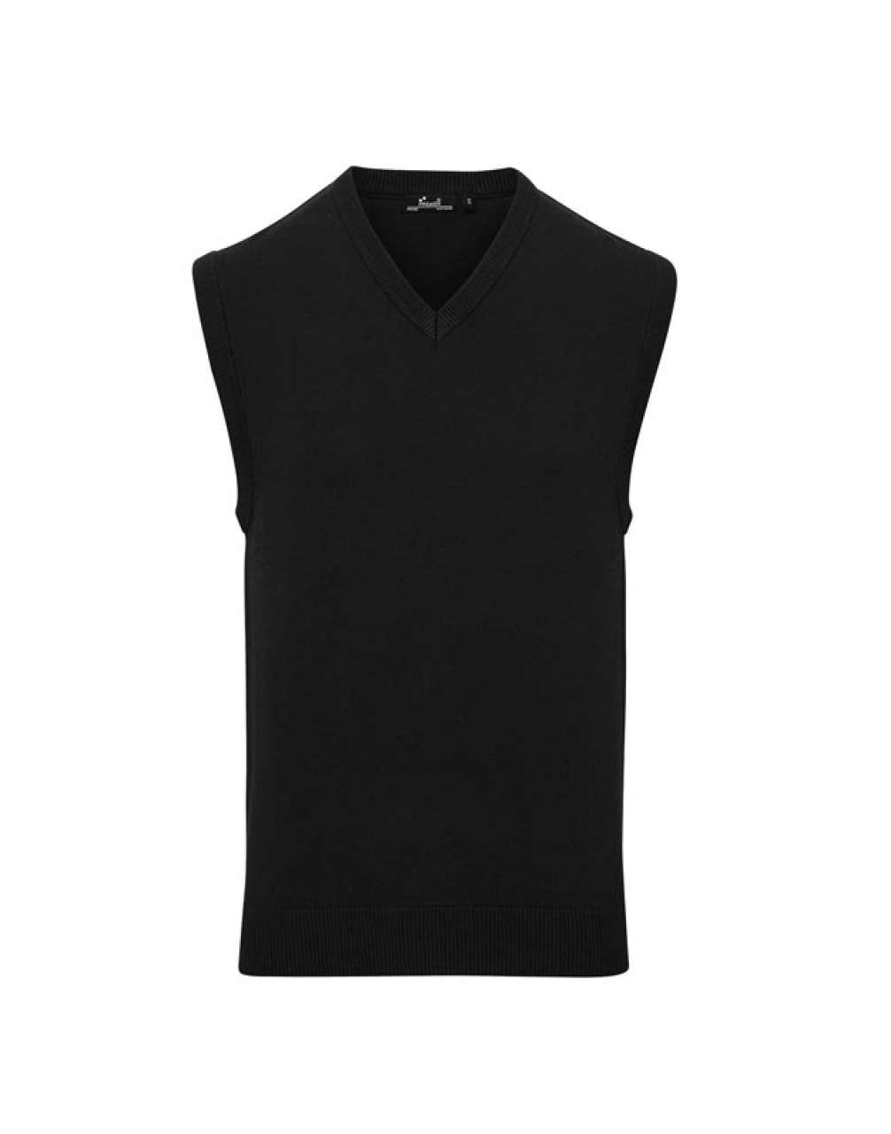 MEN'S V-NECK SLEEVELESS SWEATER - Image 7