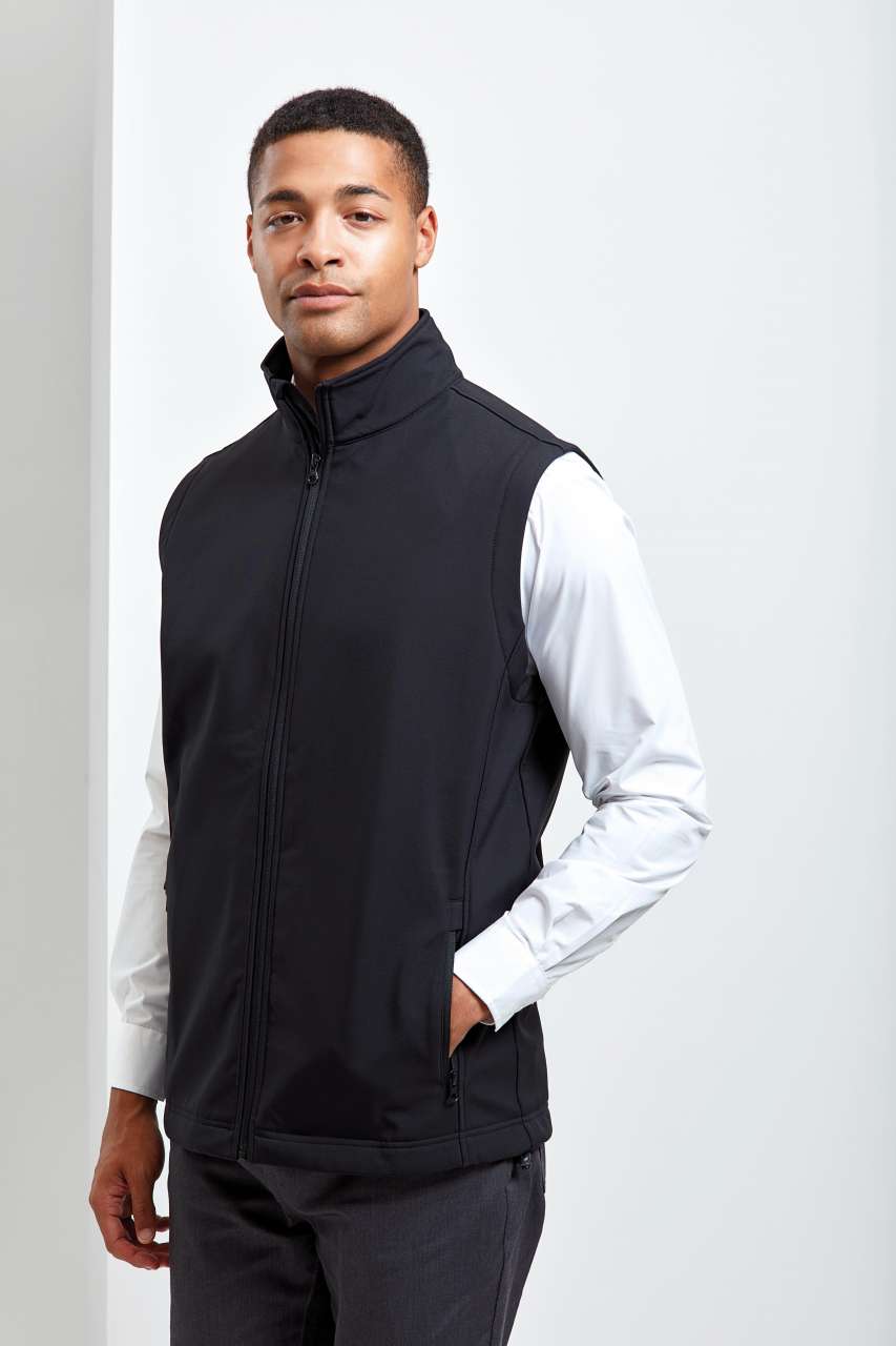 MEN’S WINDCHECKER® PRINTABLE & RECYCLED SOFTSHELL GILET - Image 2