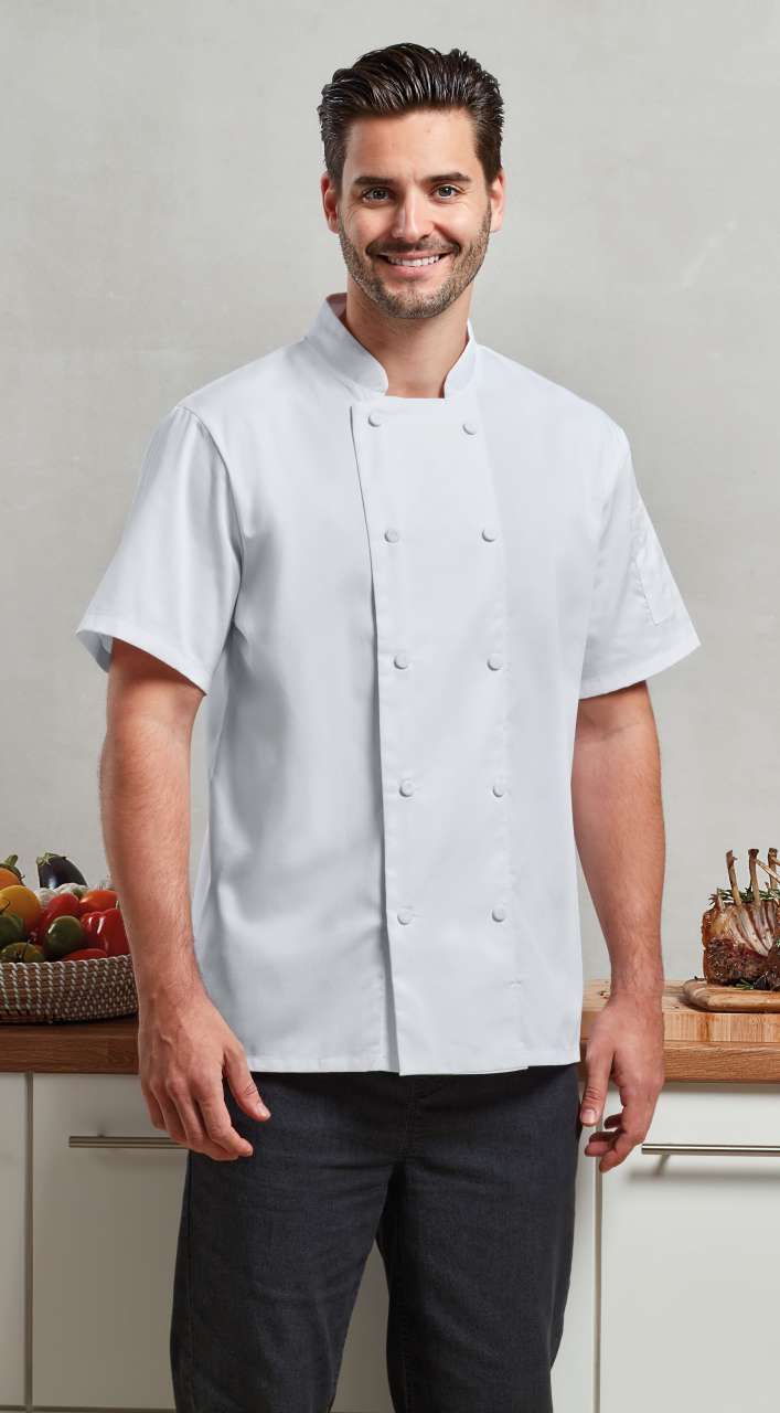 CHEF'S COOLCHECKER® SHORT SLEEVE JACKET - Image 3
