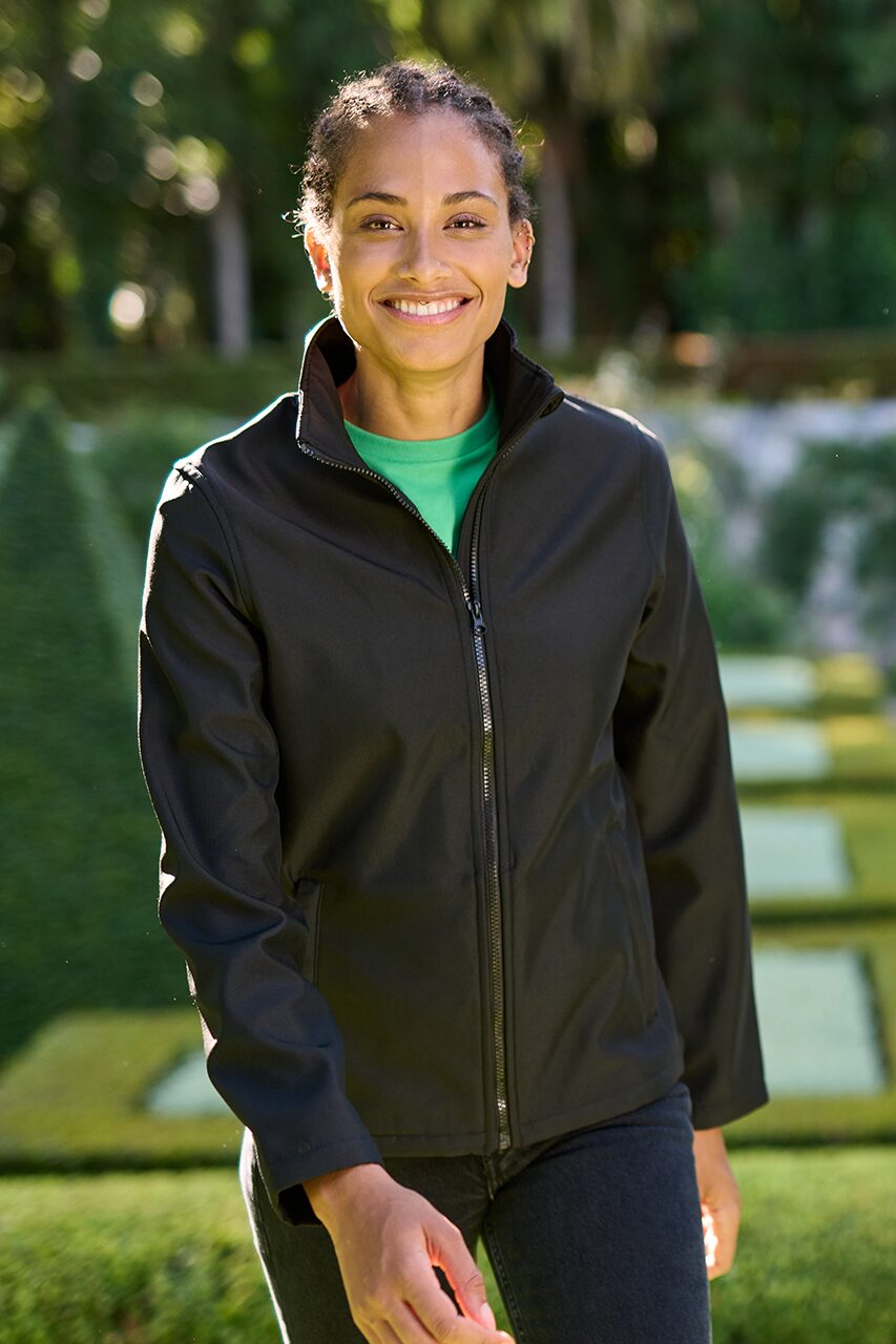 ABLAZE WOMEN'S PRINTABLE SOFTSHELL - Image 8