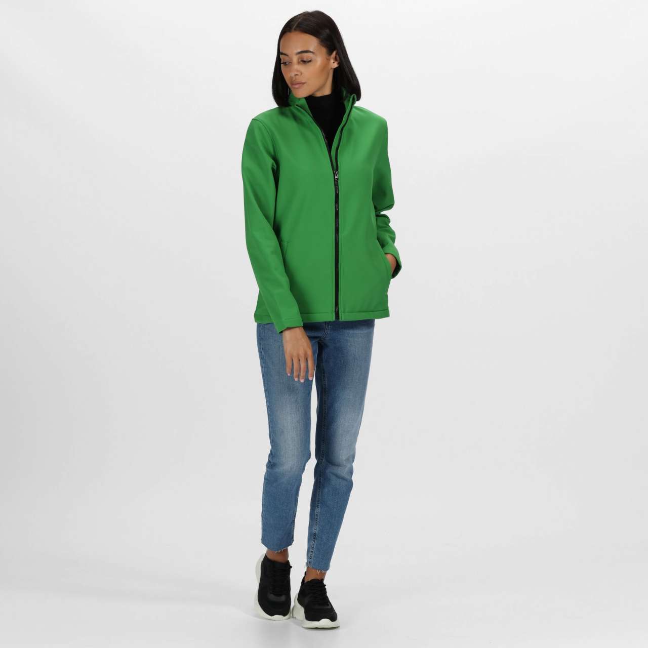 ABLAZE WOMEN'S PRINTABLE SOFTSHELL - Image 27