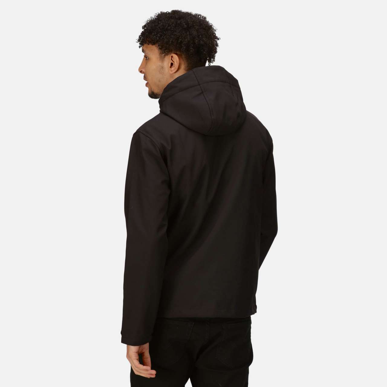 VENTURER 3 LAYER HOODED PRINTABLE SOFTSHELL JACKET - Image 13