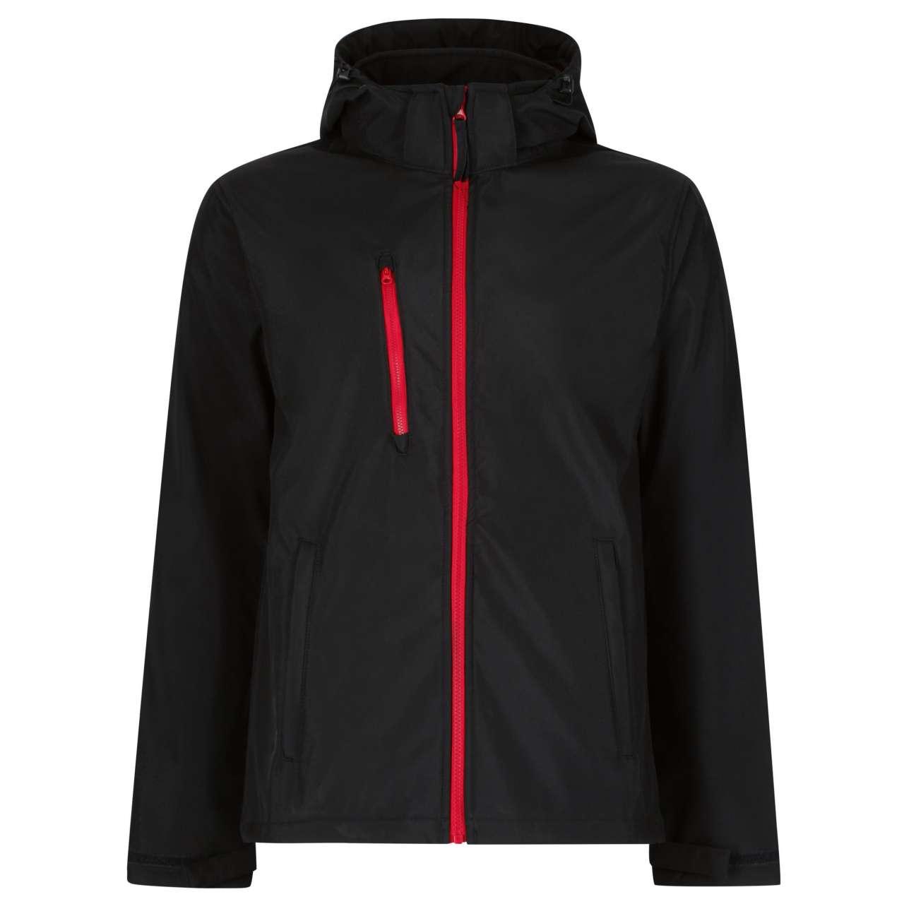 VENTURER 3 LAYER HOODED PRINTABLE SOFTSHELL JACKET - Image 6