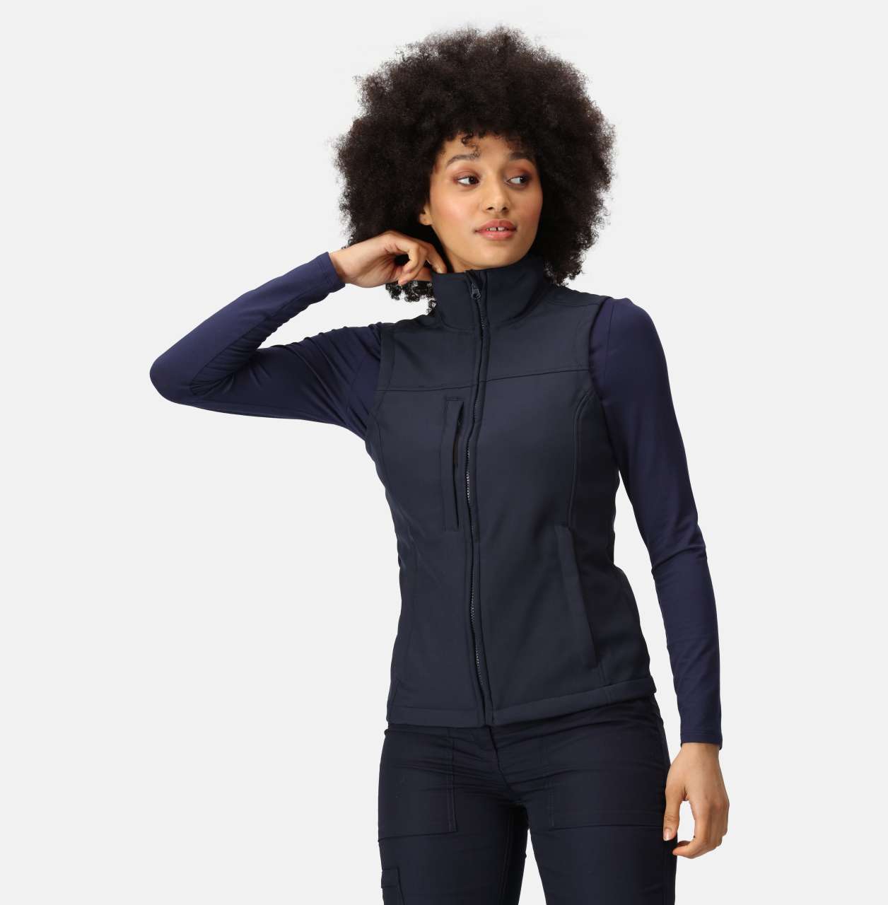 WOMEN'S FLUX SOFTSHELL BODYWARMER - Image 4