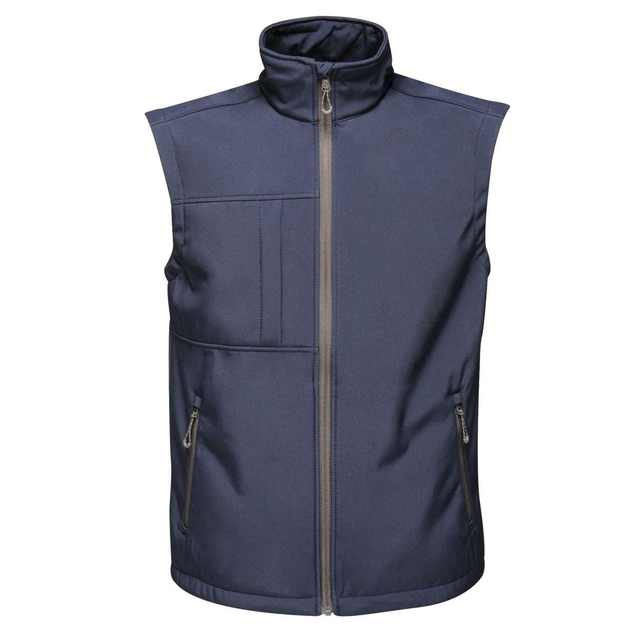 OCTAGON II 3 LAYER PRINTABLE SOFTSHELL BODYWARMER - Image 4