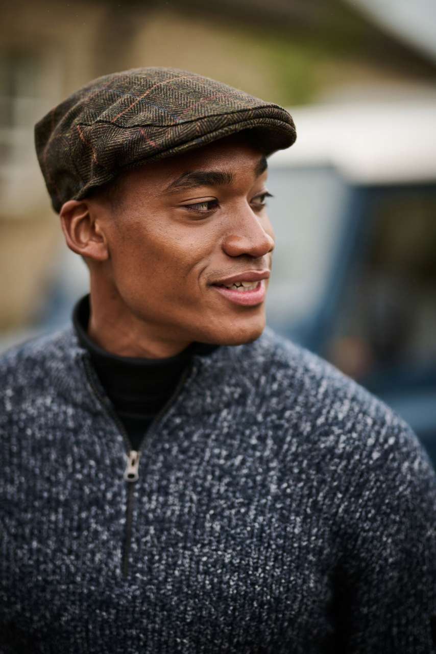 ACRE TWEED-EFFECT FLATCAP - Image 2