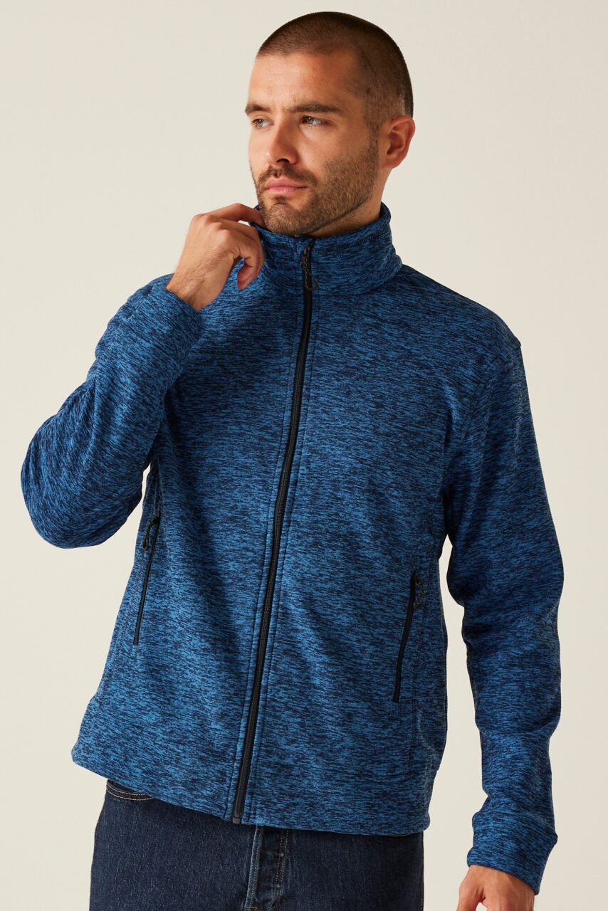 THORNLY MEN - FULL ZIP MARL FLEECE - Image 4