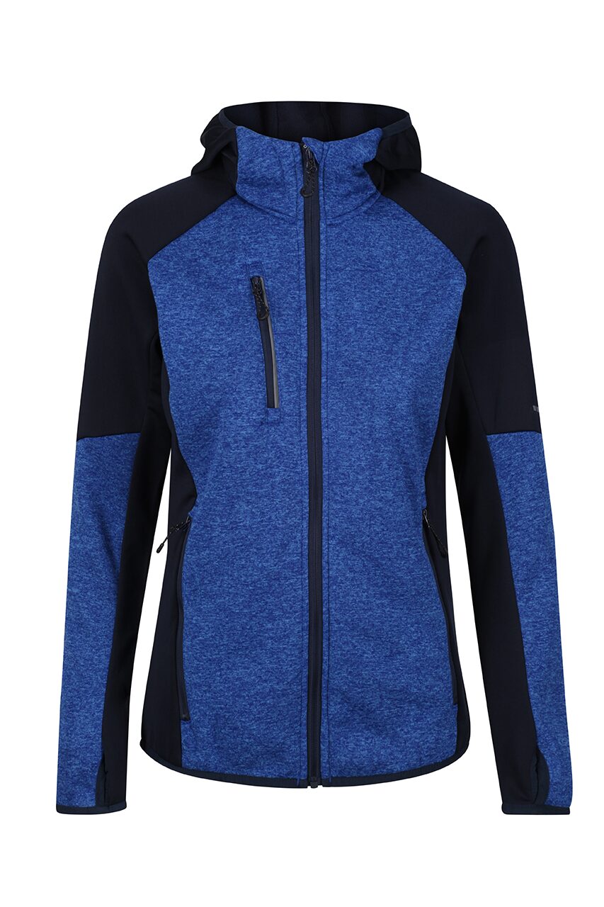 WOMEN'S X-PRO COLDSPRING II HYBRID PERFORMANCE STRETCH HOODED FLEECE JACKET - Image 3
