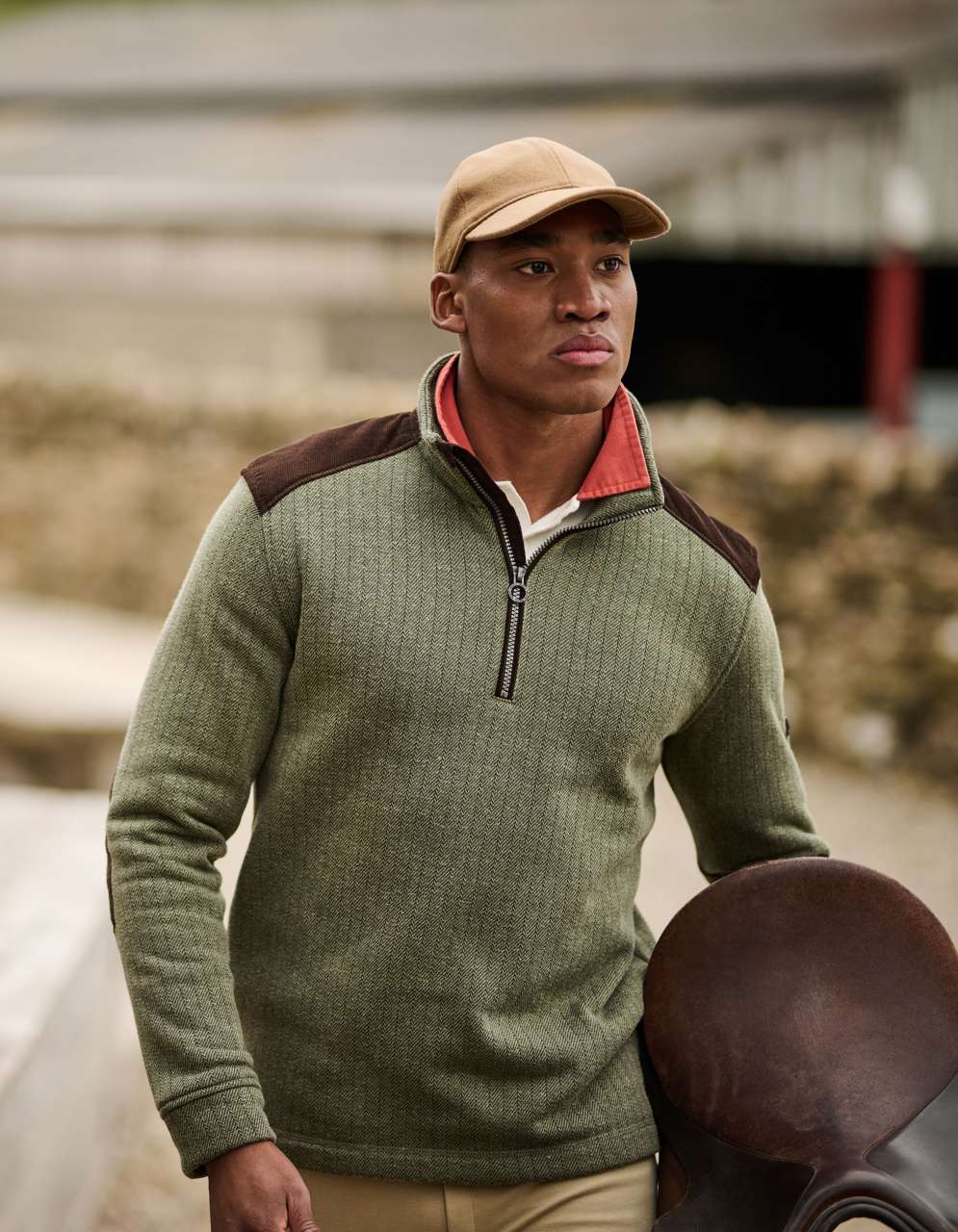 HOLBECK HALF ZIP FLEECE - Image 4