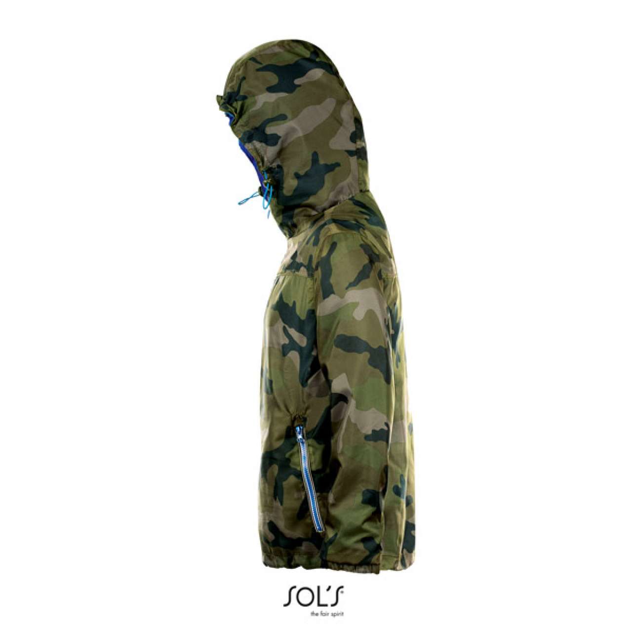 SOL'S SKATE - UNISEX LINED WINDBREAKER - Image 12