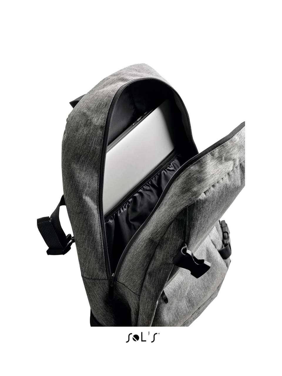 SOL'S WALL STREET - 600D POLYESTER BACKPACK - Image 2