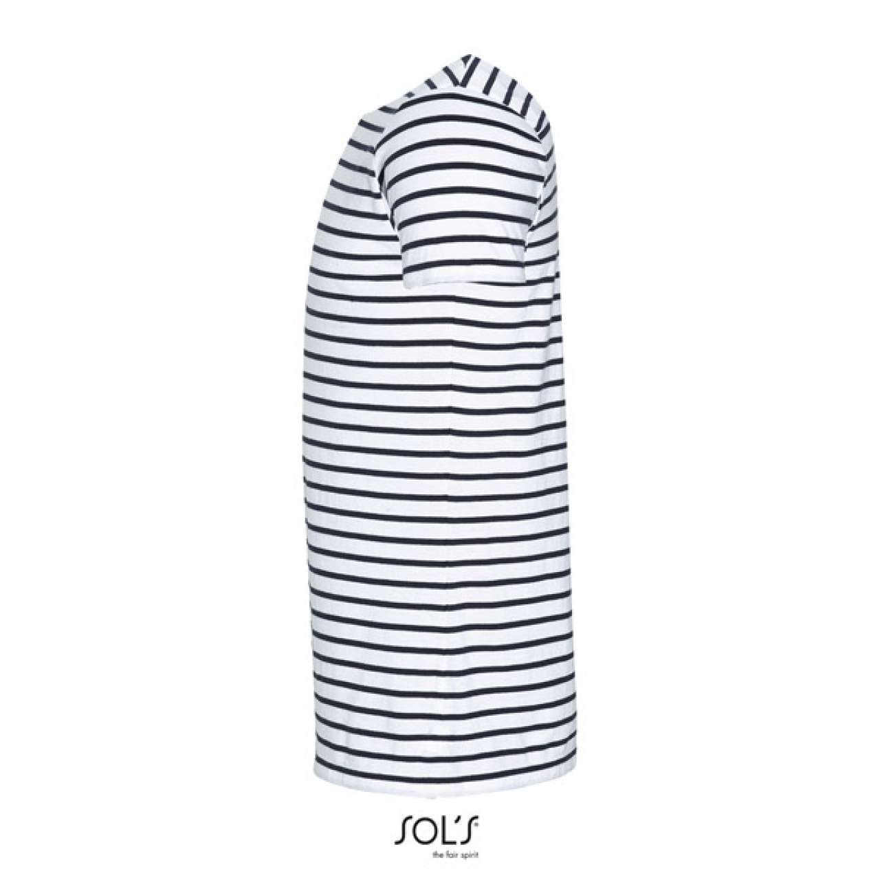 SOL'S MILES MEN - ROUND NECK STRIPED T-SHIRT - Image 7