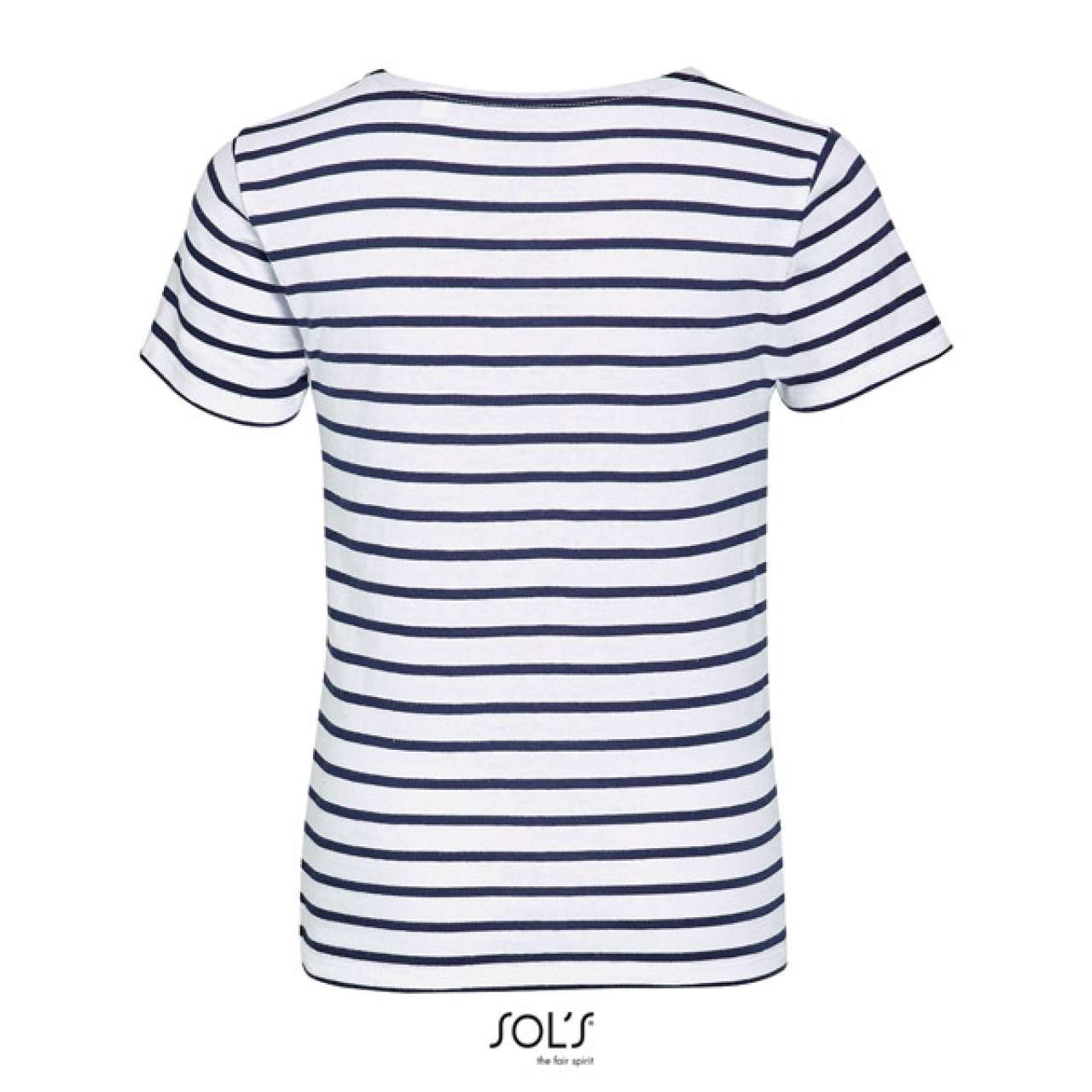 SOL'S MILES KIDS - ROUND NECK STRIPED T-SHIRT - Image 4